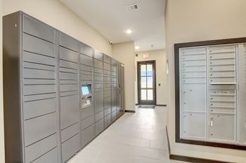 Package lockers and mailboxes